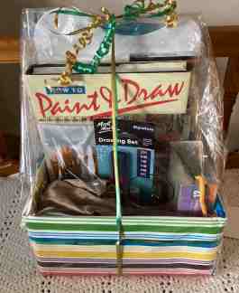 Artistic Gift Basket