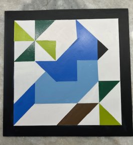 Blue Jay Barn Quilt